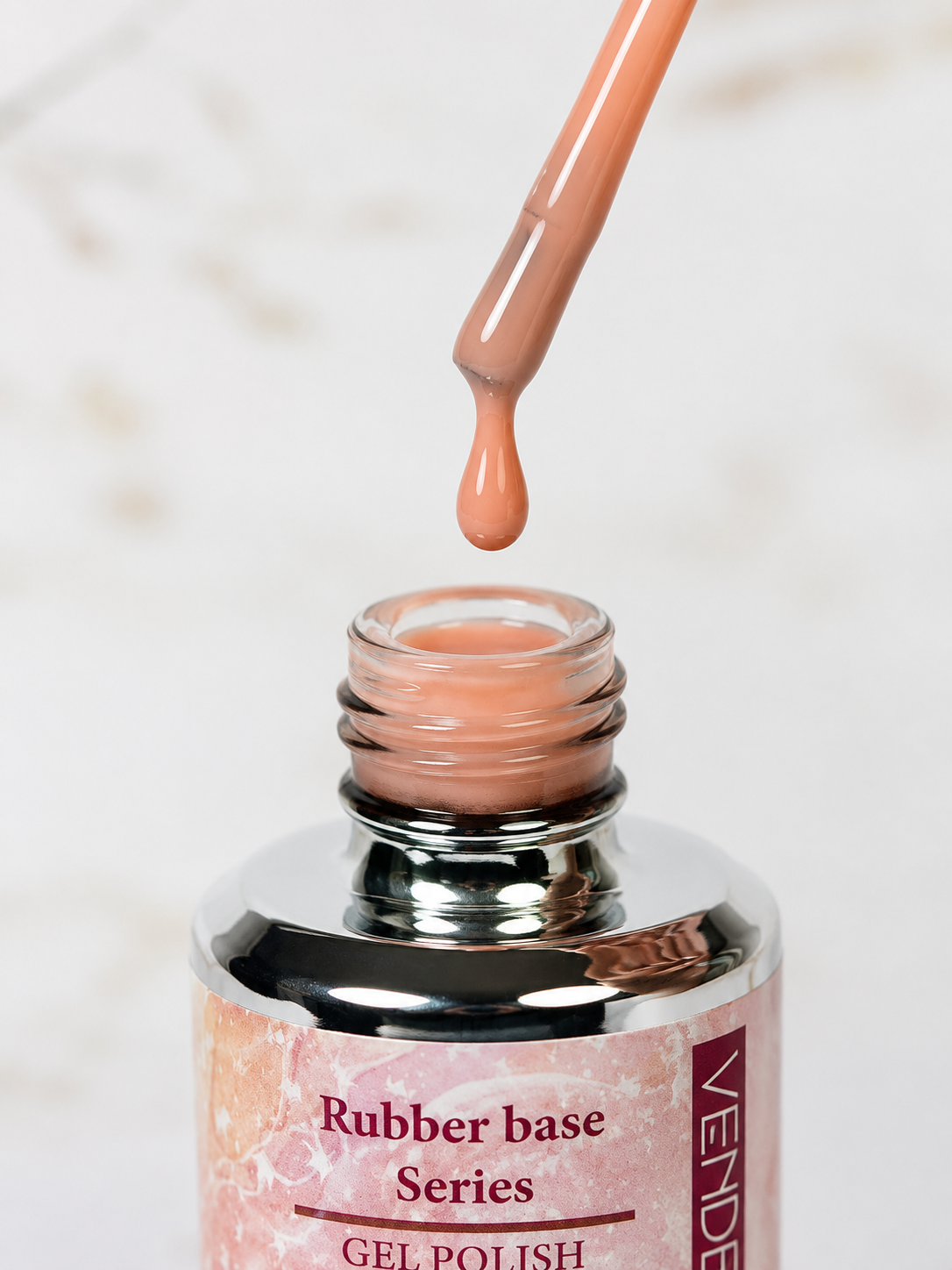 RUBBER BASE N9 – Pêche Velours Monde de l'Esthétique