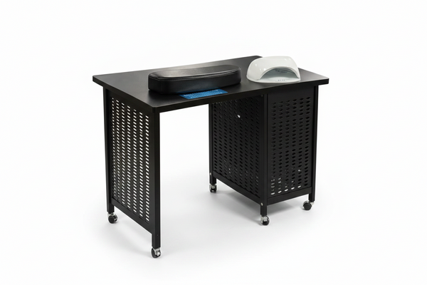 Table manucure professionnelle – Aspirateur intégré + Lampe UV offerte (valeur 49,99 €)