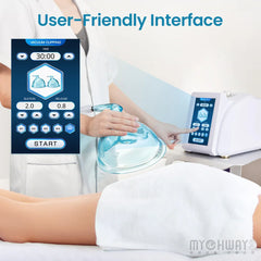 Vacuum Butt Lift Machine Strong Suction 73Kpa Larger Vacuum Cups for Beautysalon