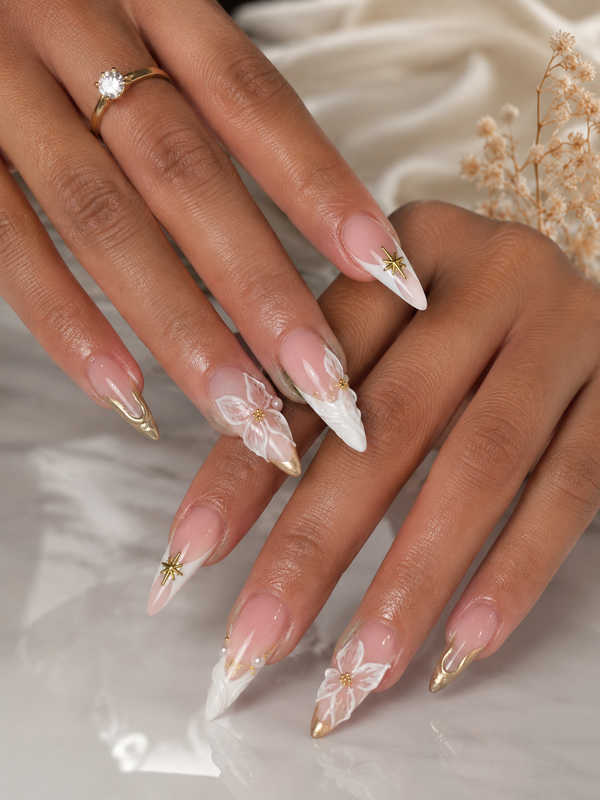 Nail art léopard