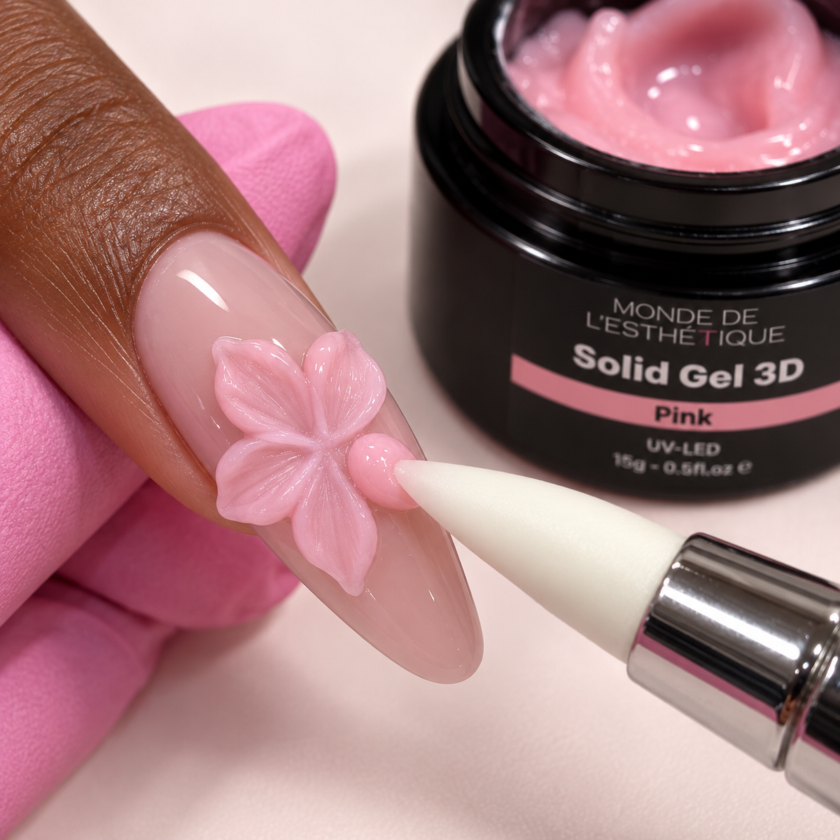 Solid Gel 3D – Gel Nail Art Modelable | LMDE LE MONDE LESTHETIQUE
