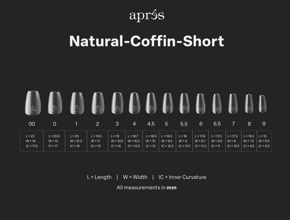 RECHARGE CAPSULE GEL X SHORT COFFIN — Taille 0 Monde de l'Esthétique