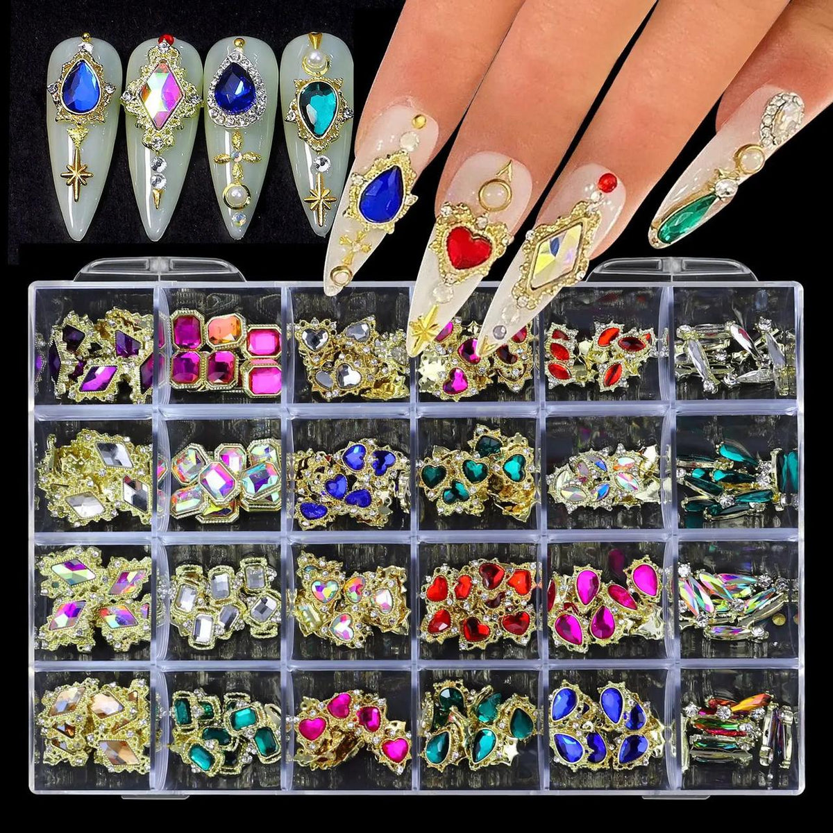 BOÎTE STRASS BIJOUX ROYALPEDINIALS DISTRIBUTION