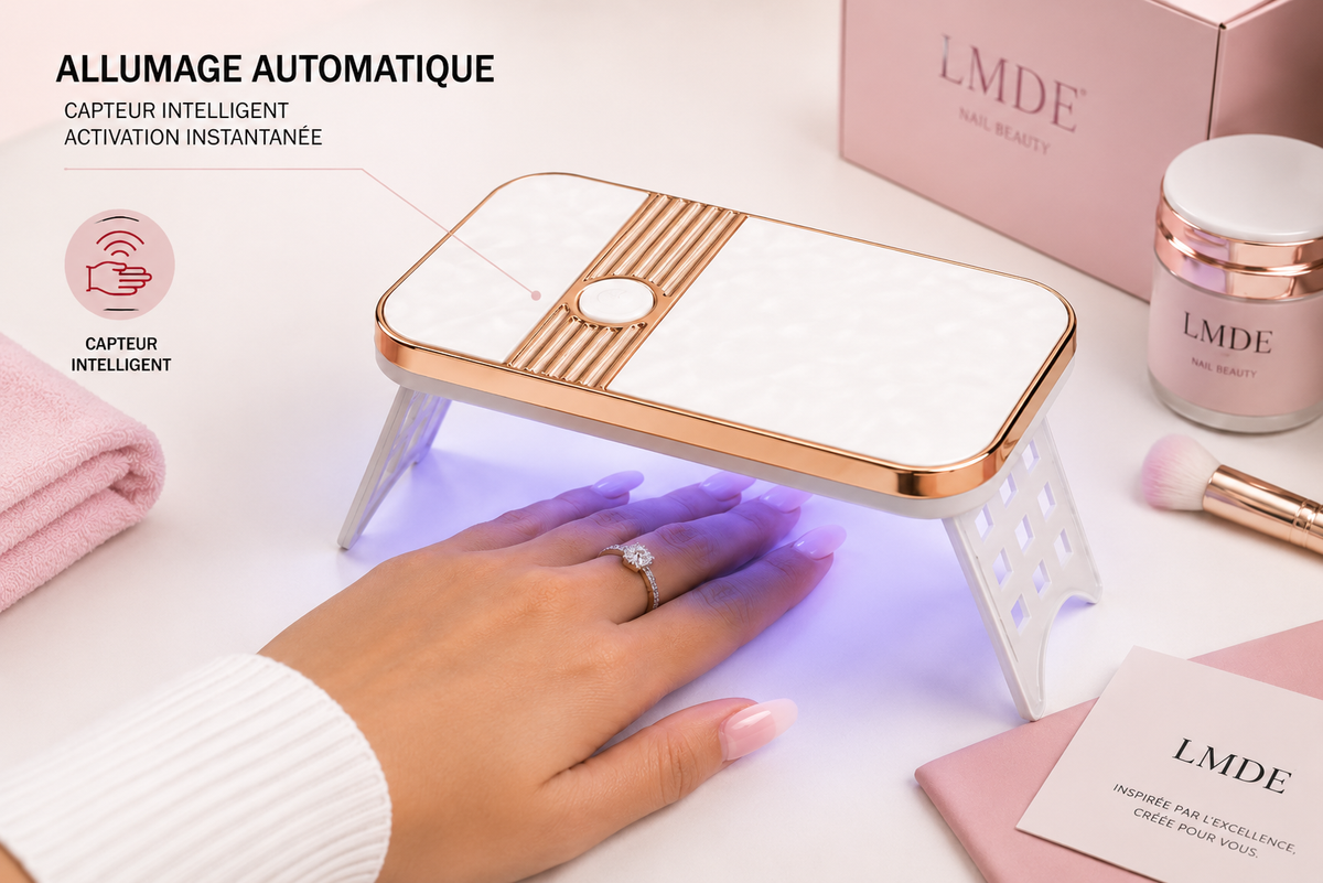 Mini Lampe Blanc — allumage intelligent