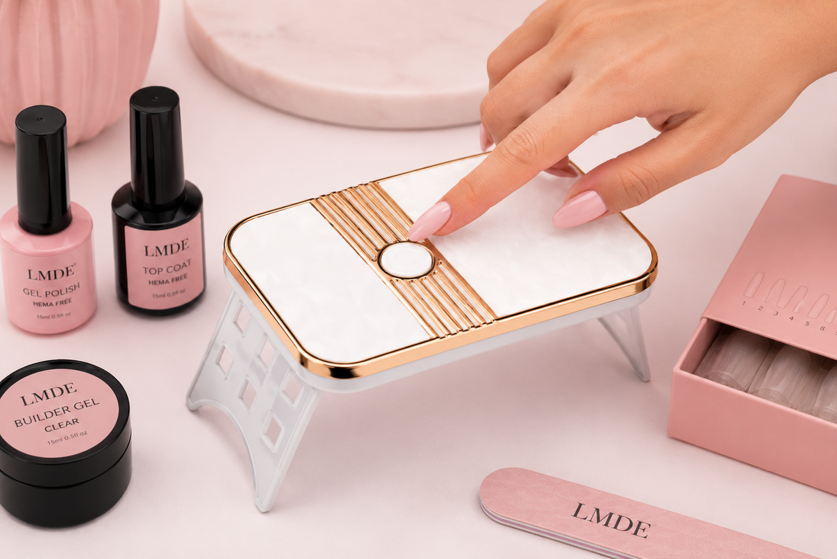 Mini Lampe Blanc — bouton marche/arrêt