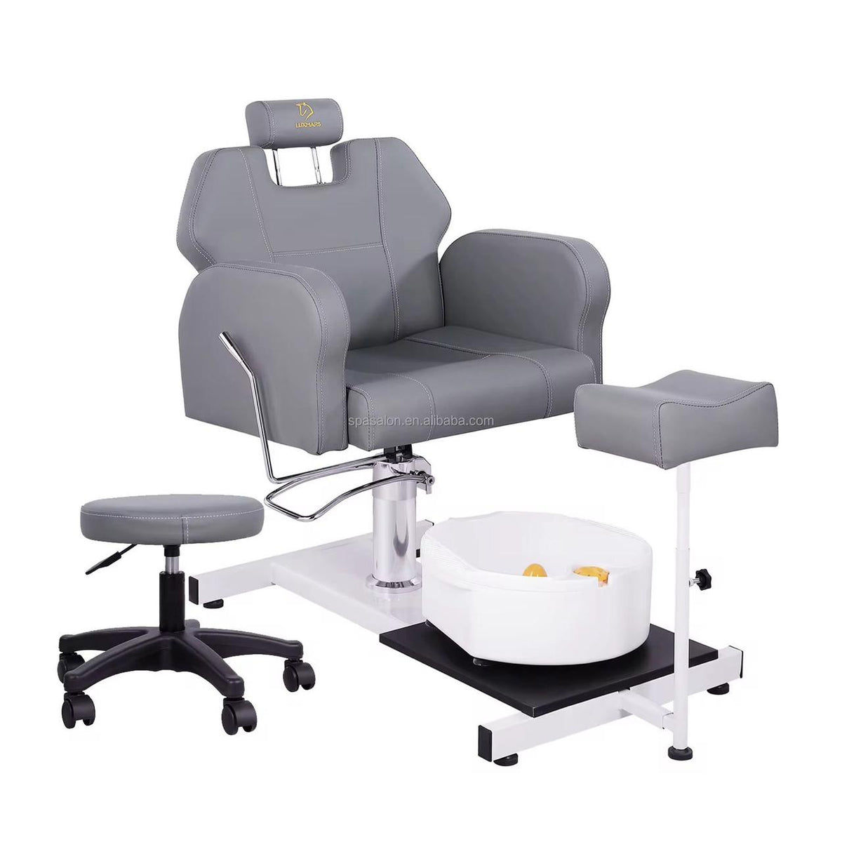 XS-F04 MINI CHAISE PEDICURE REGLABLE AVEC BAC PEDICURE SIMPLE LE MONDE LESTHETIQUE