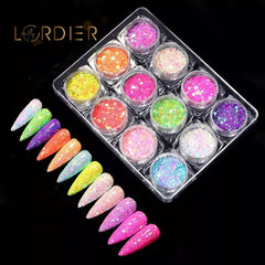 LOT DE PAILLETTE - COULEUR