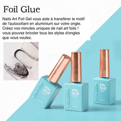 FOIL GLUE NAILS