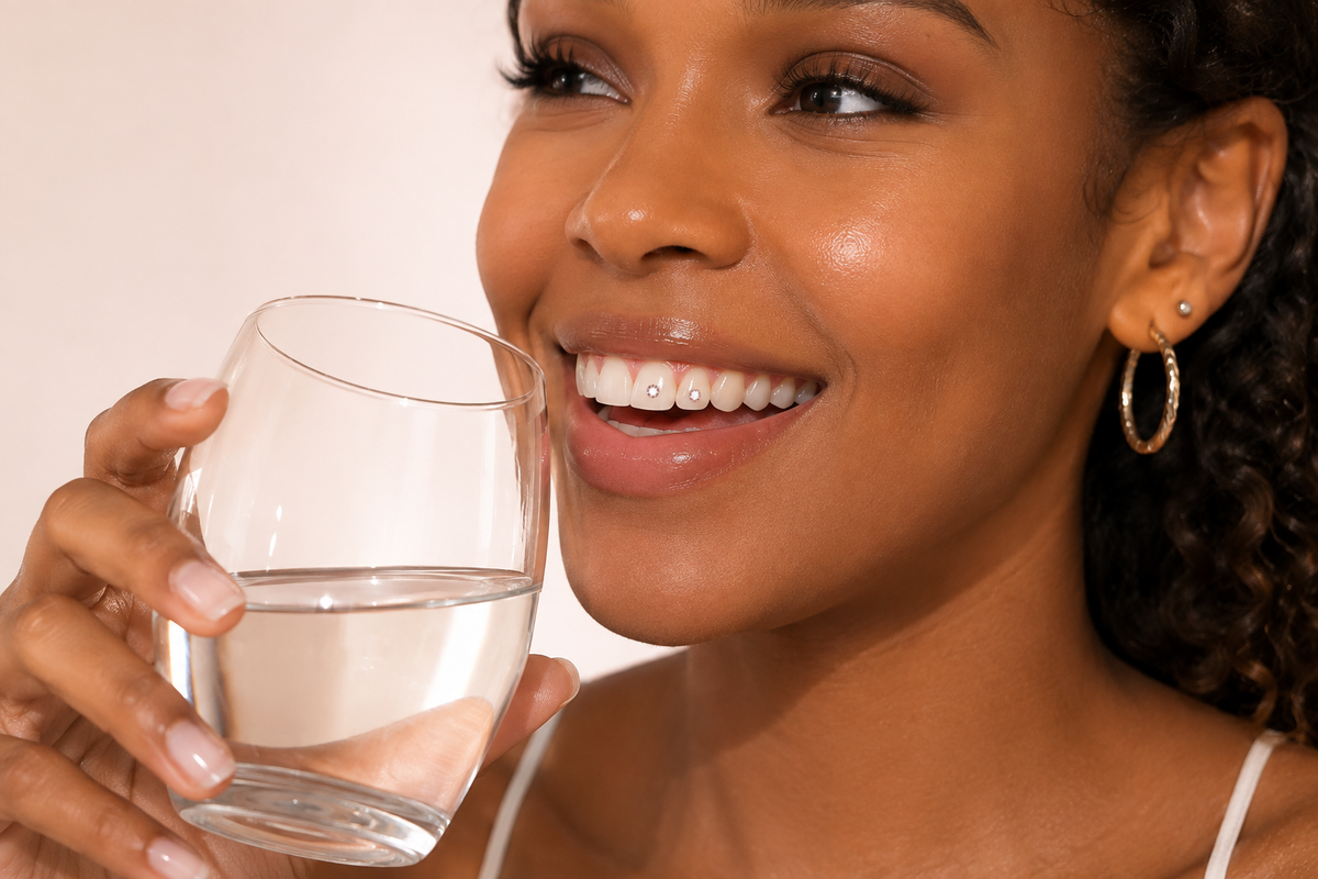 Avec une colle professionnelle, le strass tient plusieurs semaines.