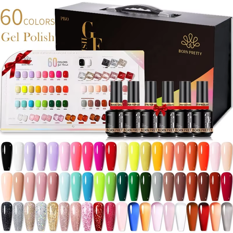 BOX VERNIS SEMIPERMANENTE 60 COULEURS LE MONDE LESTHETIQUE