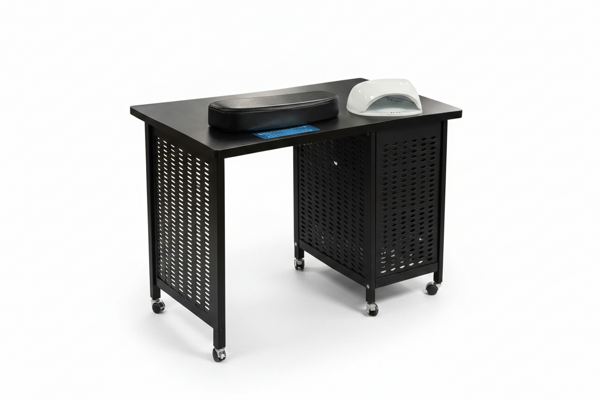 Table débutant aspirateur intégré +lampe UV offert Monde de l'Esthétique