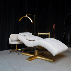 Ensemble complet, Table d’Extention Cils réglable et pliable+chaise