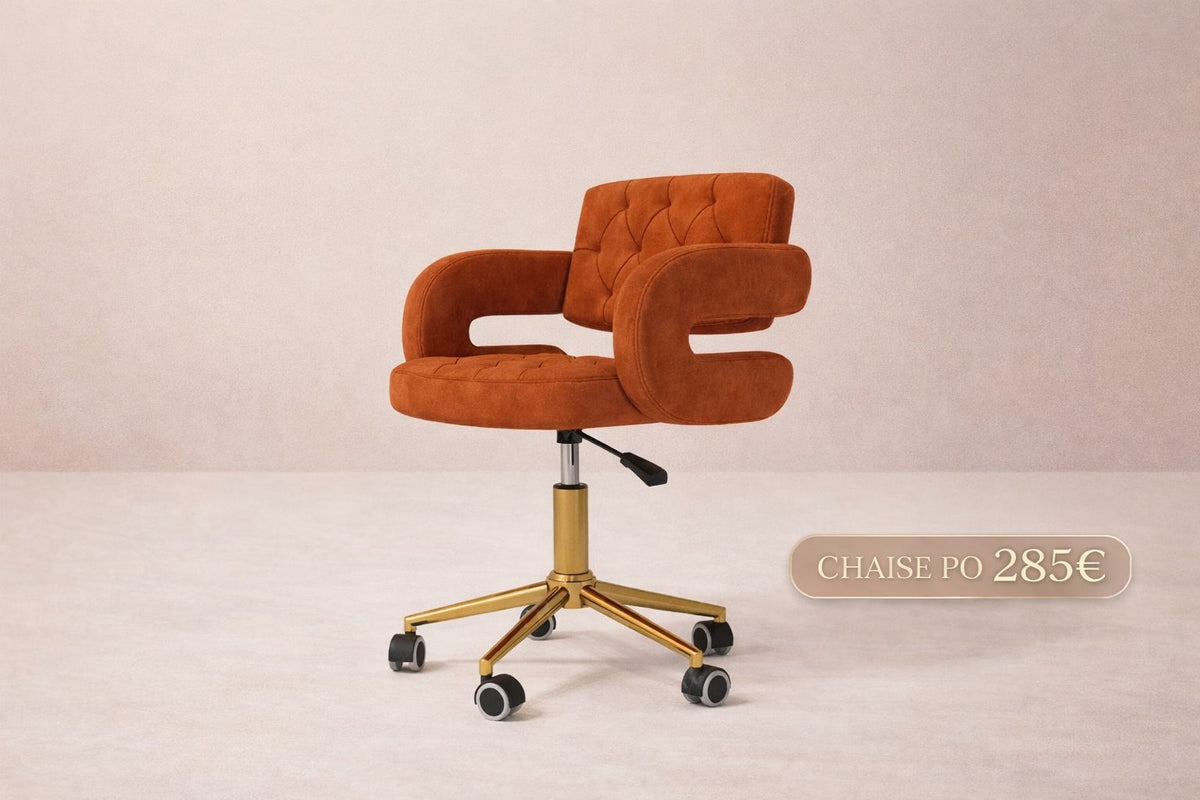 XS-C41 CHAISE PRO AVEC DOSSIER ET REPOSE MAIN VELOUR LE MONDE LESTHETIQUE
