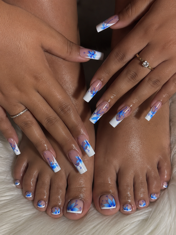 Nail art léopard