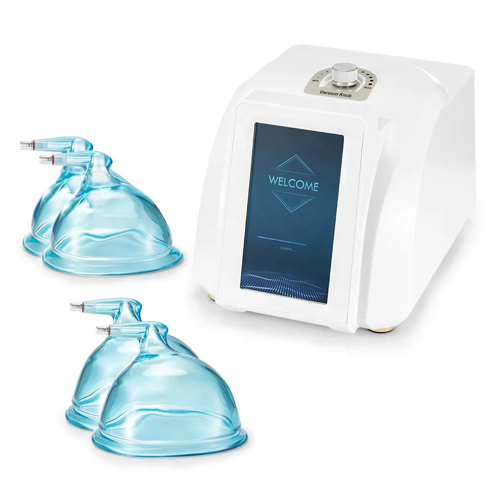Vacuum Butt Lift Machine Strong Suction 73Kpa Larger Vacuum Cups for Beautysalon
