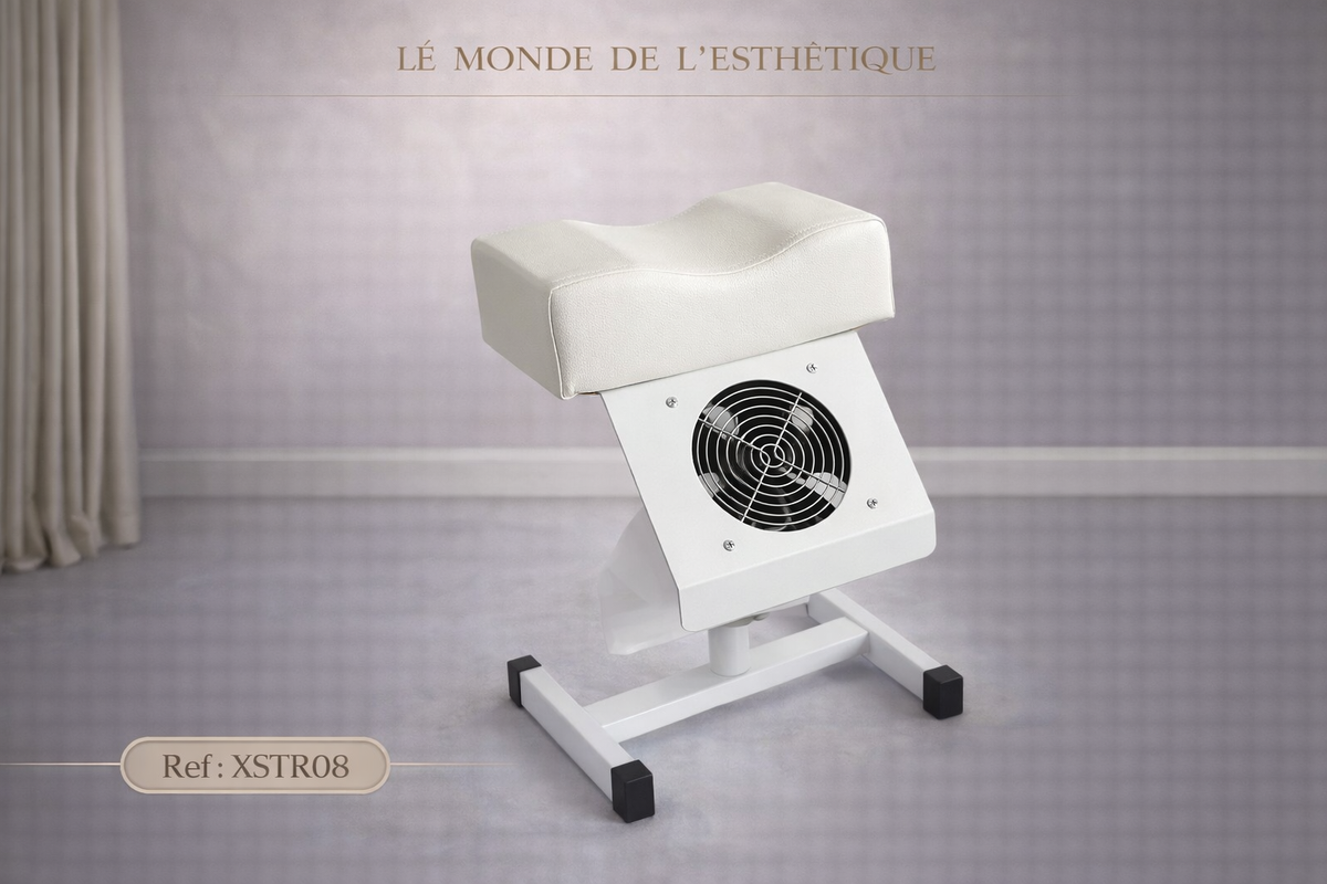 XS-TR08 REPOSE PIED AVEC ASPIRATEUR INTEGRE Monde de l'Esthétique