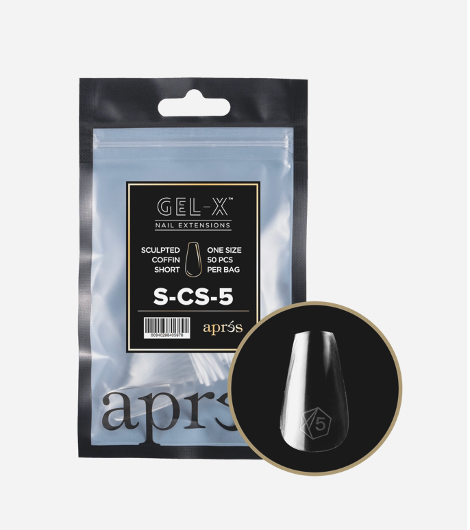RECHARGE CAPSULE GEL X SHORT COFFIN — Taille 5 Monde de l'Esthétique