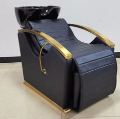 XS-S01 FAUTEUIL BAC A SHAMPOING NOIRE