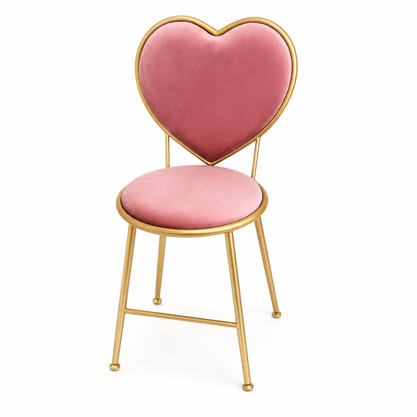 Chaise Prothésiste Dossier Cœur XS-M05 – Hauteur Ajustable Salon Manucure