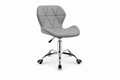 Chaise Professionnelle Pédicure XS-A04 - Grise | Velours Premium Institut