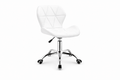 Chaise Professionnelle Manucure XS-A04 - Blanche | Velours Premium Institut