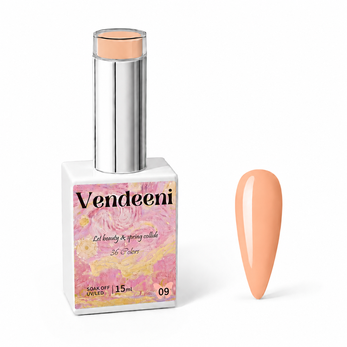 Gel Couleur Spring Collection – HEMA Free 15 ml Vendeeni