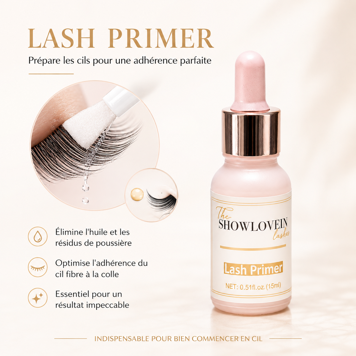 Kit Tenue Parfaite Extension Cils — Bond, Seal & Remover Le Monde de l'Esthétique