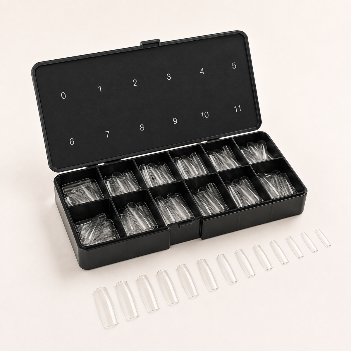 Capsules Gel X Royal — Square Long | 360 pcs Le Monde de l'Esthétique