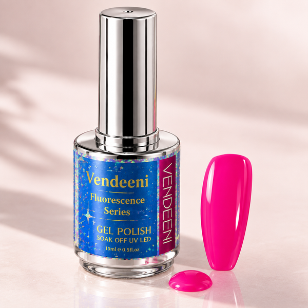 Vernis Semi-Permanent Fluorescent — Couleurs Néon & Fluo