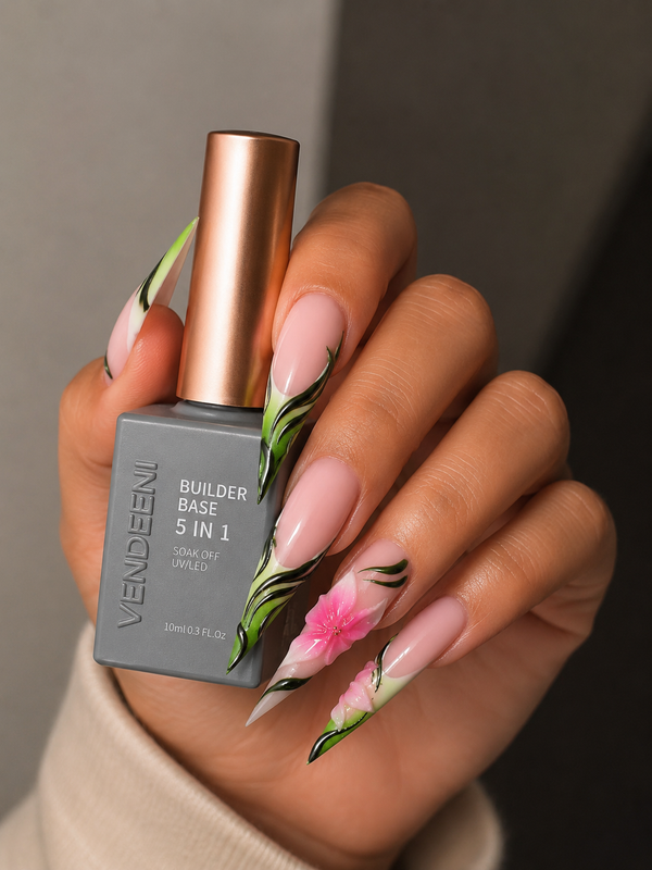 Nail art rouge