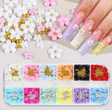 PETITS FLEURS ACRYLIQUE COLORIE