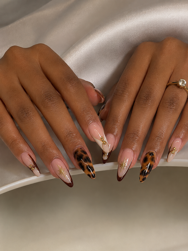 Nail art floral