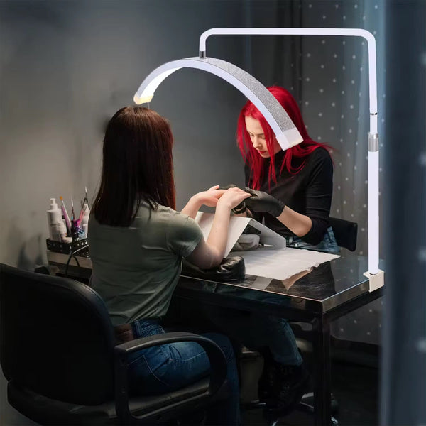 LAMPE EN ARC+SE FIX A LA TABLE