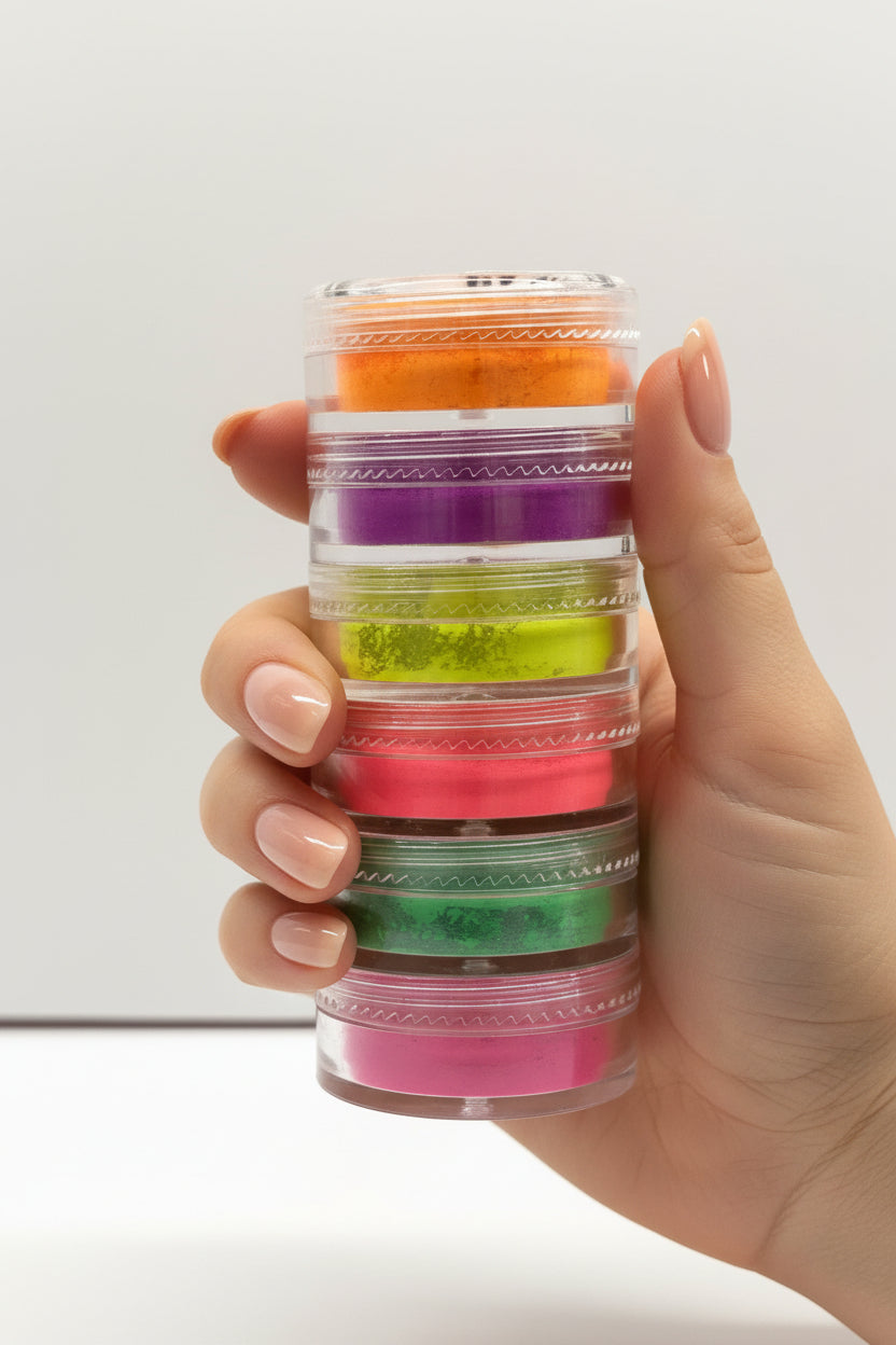 POUDRE COULEUR FLUORESCENCE LE MONDE LESTHETIQUE