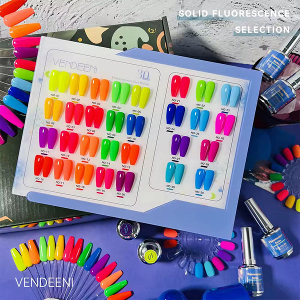 30 COULEURS FLUORESCENCE