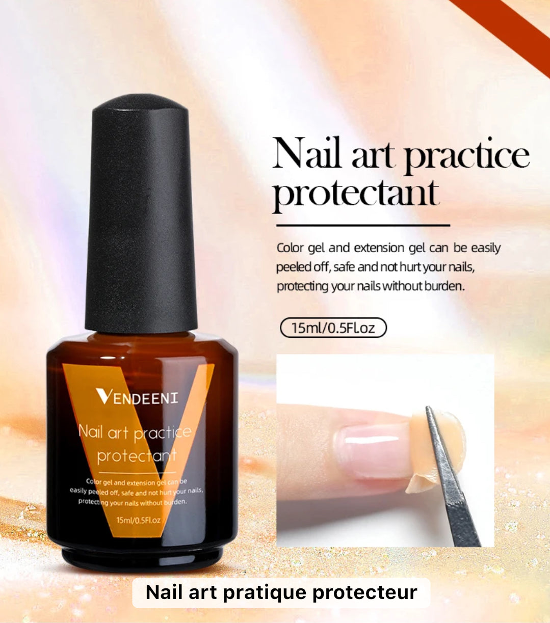 NAIL ART PRACTICE PROTECTANT