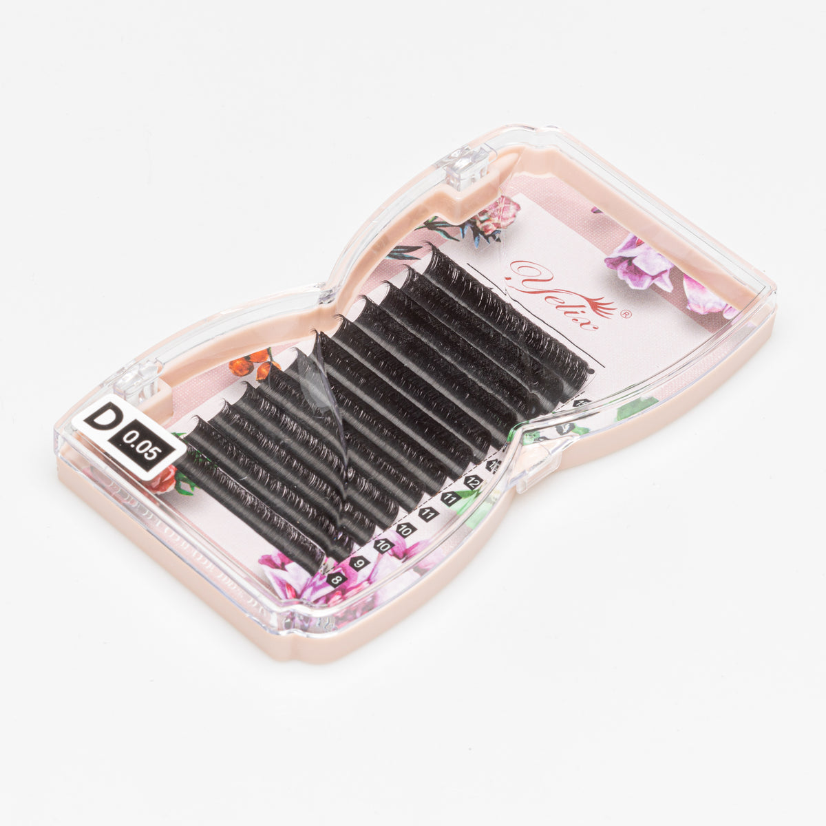 Extension cils à cils éventail automatique courbe D