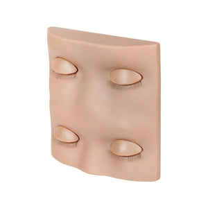 Visage d'Entraînement Extension de Cils — Pratique Sans Cliente
