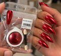 POUDRE ROUGE NAILS ART