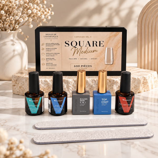 KIT DÉBUTANT  GEL X BASIQUE PRODUITS
