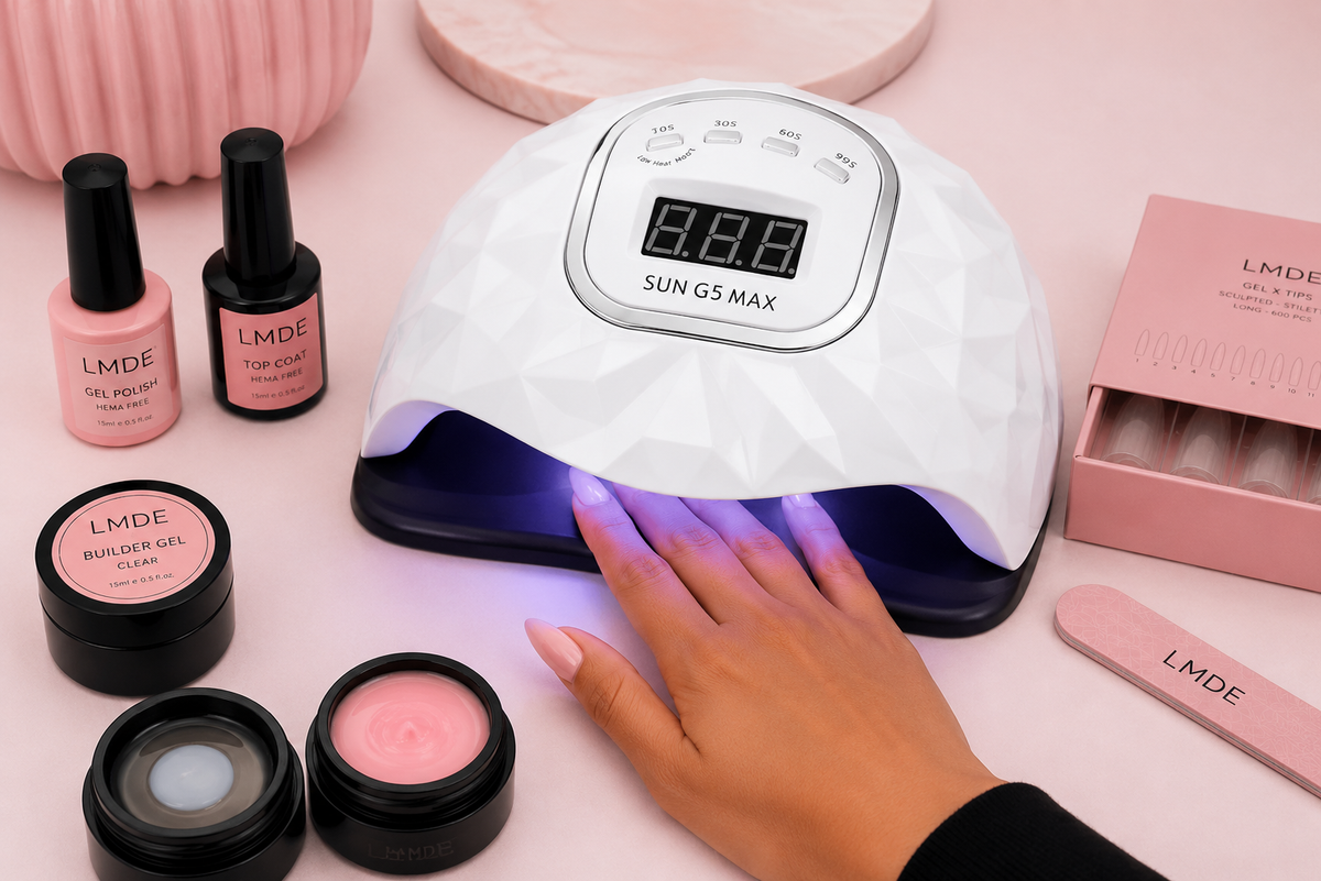 LAMPE UV/LED SUN G5 Blanc — mise en situation | LMDE