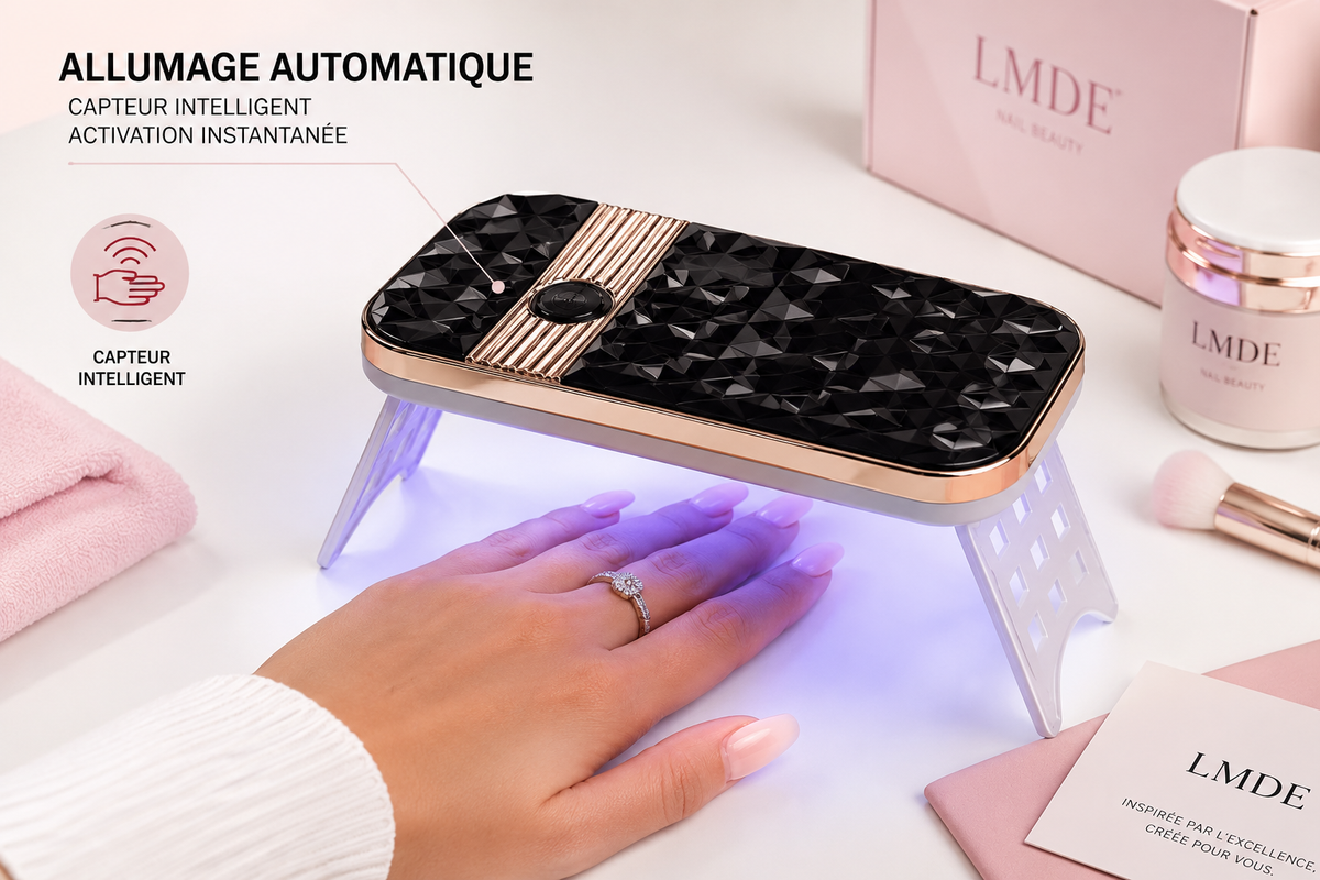 Mini Lampe Noir SK-Diamond — allumage automatique