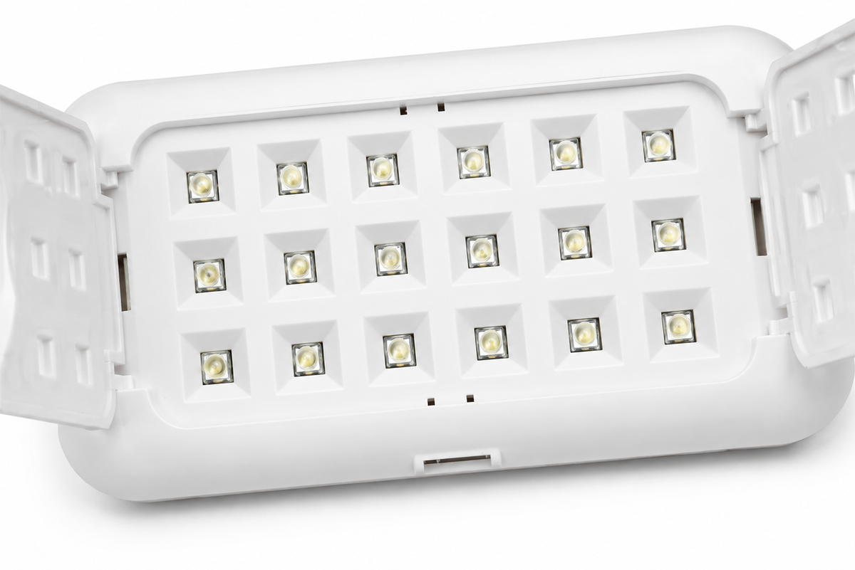 Mini Lampe Noir SK-Diamond — vue LEDs éteintes