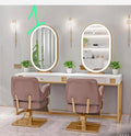 XS-MS04 ENSEMBLE COIFFURE AVEC 2 MIROIR SANS CHAISE