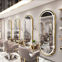 XS-MR01 MIROIR COIFFURE SANS PIED GRIS 70X170