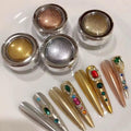 LOT POUDRE SIRENNE  METAL