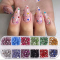 LOT STRASS PAILLETE COLORIE