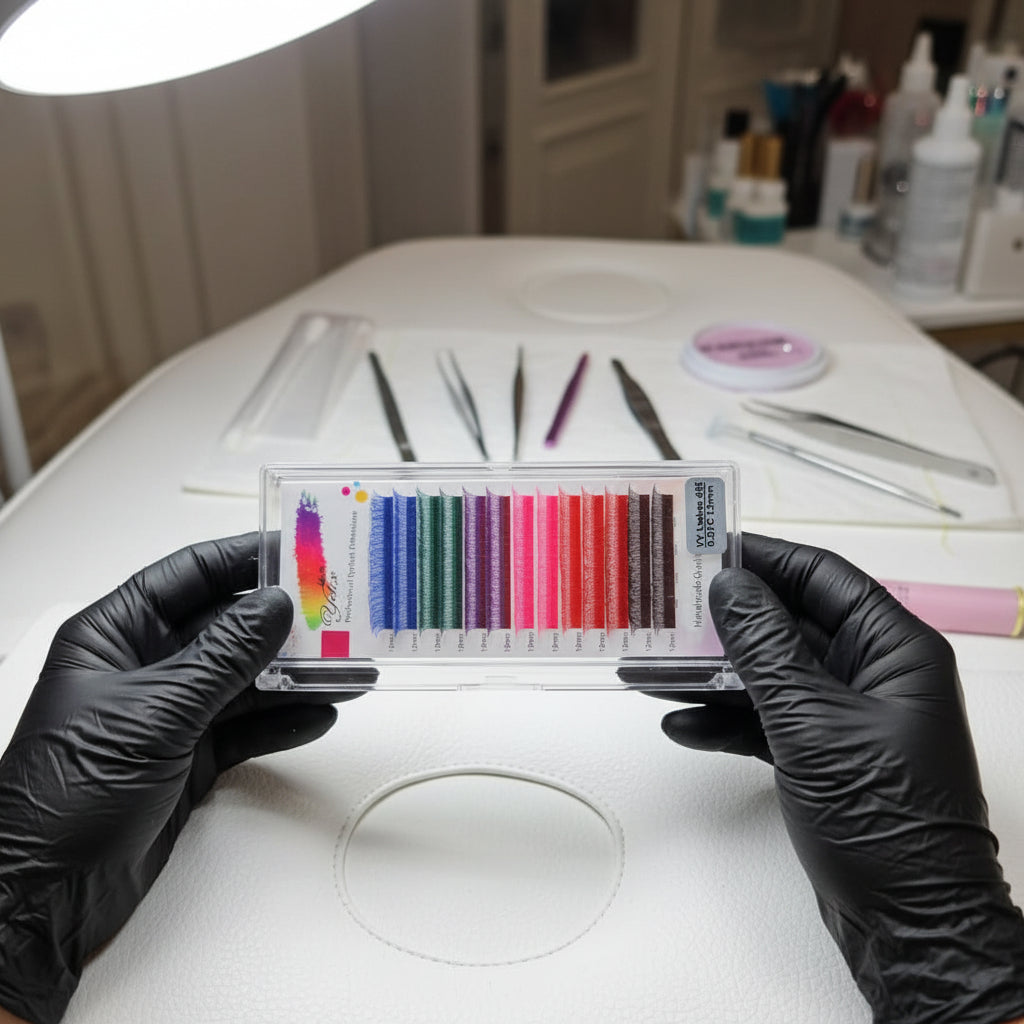 EXTENSION CILS A CILS COLORIÉ