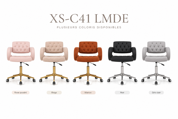 Chaise Professionnelle Velours – XS-C41