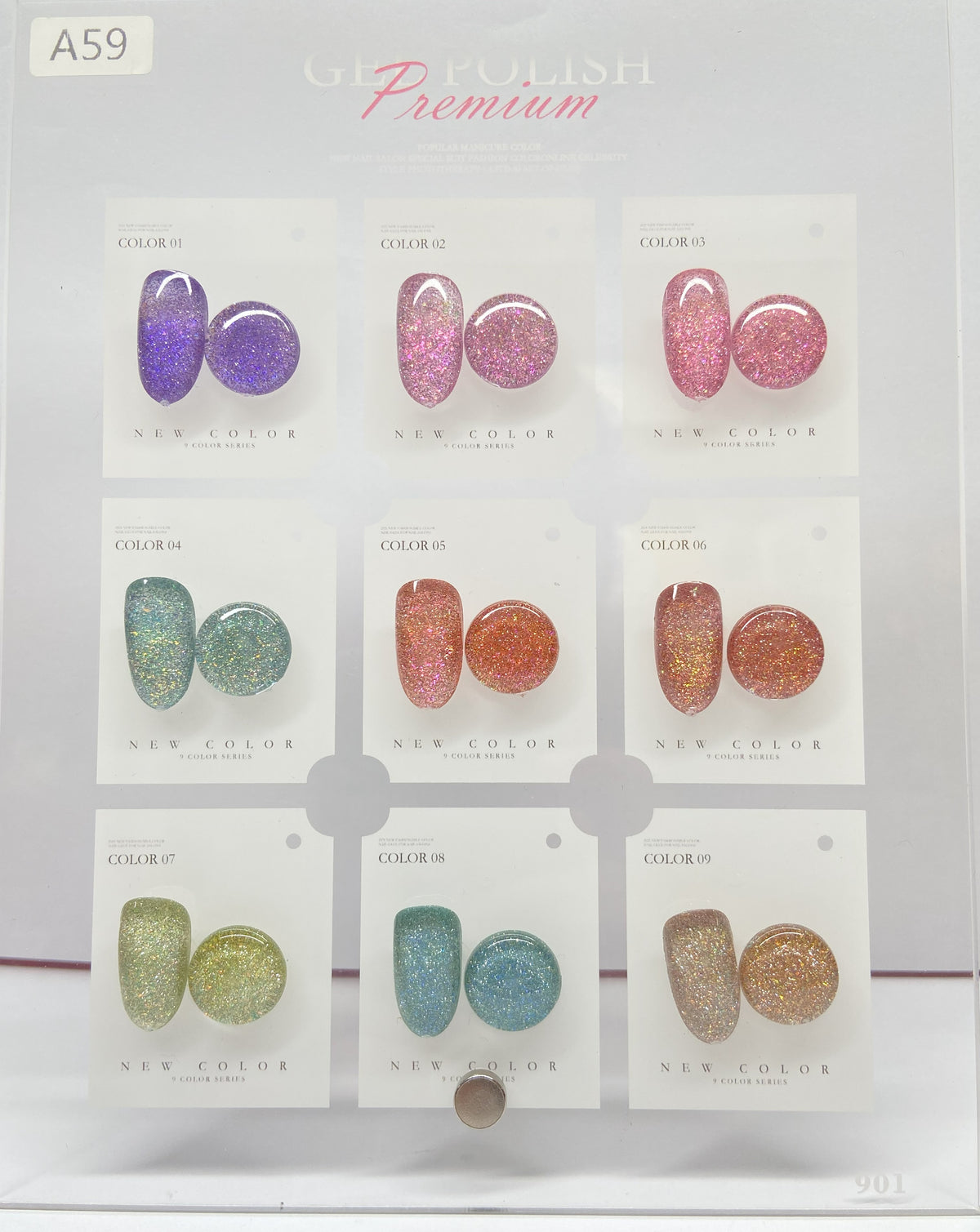 PALETTE VENDEENI A59 - 9 COULEURS